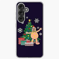 Mr Blobby Around the Christmas Tree Samsung Galaxy Soft Case
