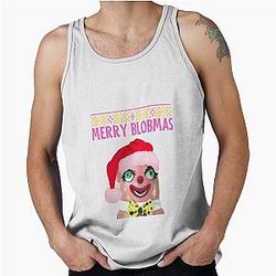 Mr Blobby Christmas Tank Top