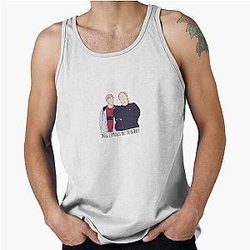 Noel Edmonds and Mr. Blobby Kerry Mucklowe Quote Print Design Tank Top