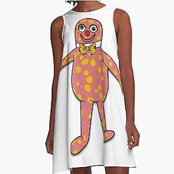 Mr Blobby A-Line Dress