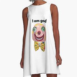 Mr Blobby Is God A-Line Dress