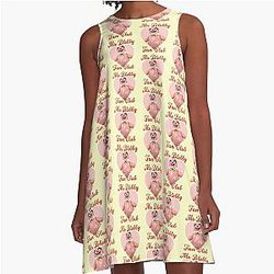 Mr Blobby Fan Club A-Line Dress