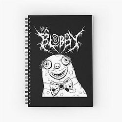 Mr. Blobby Metal Notebook