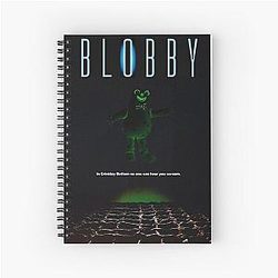 Mr. Blobby - In Crinkley Bottom No One Can Hear You Scream Spiral Notebook