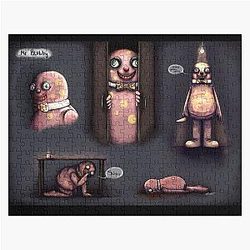 Nightmare Mr Blobby Jigsaw Puzzle