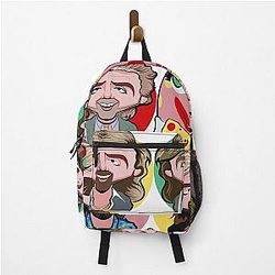 Noel and Mr. Blobby Backpack