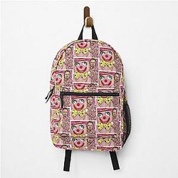 TV Celebrity Icons Mr Blobby and Noel's House Party Backpack