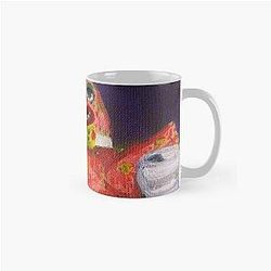 Tea party with Mr Blobby Classic Mug