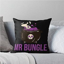 Mr Bungle Lovers Throw Pillow
