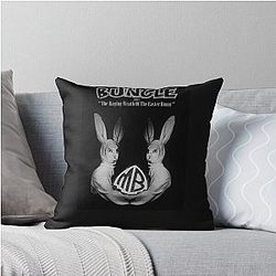 Mr Bungle Rabbit Throw Pillow