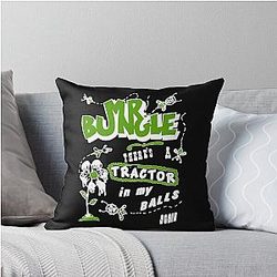 Mr Bungle Tractor Balls 49 Trending For Women Vintage Retro Throw Pillow
