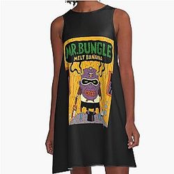 Graphic Rock Band Melt Banana A-Line Dress