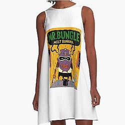 Graphic Rock Band Melt Banana A-Line Dress