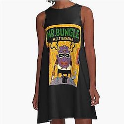 Graphic Rock Band Melt Banana A-Line Dress