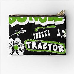 Mr Bungle Tractor Balls Vintage Retro Zipper Pouch