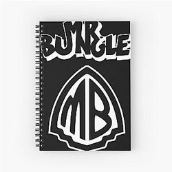 Mr Bungle Logo Merch Vintage Spiral Notebook