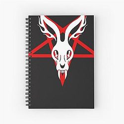 Classic Mr Bungle Spiral Notebook T-Shirt Bunny