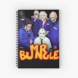 Mr Bungle Band Portrait Spiral Notebook