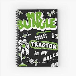 Mr Bungle Tractor Balls - Trending For Women Vintage Retro Spiral Notebook