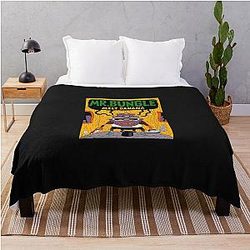 Melt Banana Throw Blanket