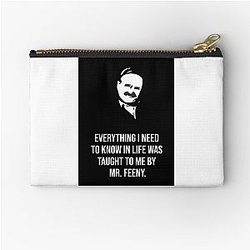 Mr. Feeny Zipper Pouch