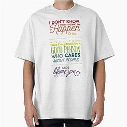 Thank you Mr. Feeny Oversized T-Shirt