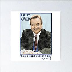 Mr. Feeny 90's TV Show Poster