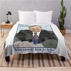 Mr. Feeny Quote 90's TV Show Throw Blanket