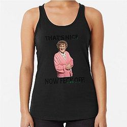 Needed Gifts Ms. Brown Boys TV Cards for Mum Racerback Tank Top