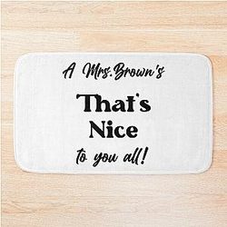 A Mrs. Brown's Bath Mat