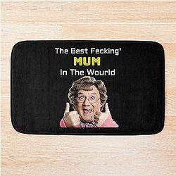 Special Present Ms. Brown Boys Irish Sitcom in All Sizes Bath Mat