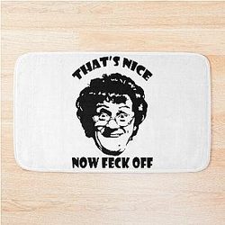 That's Mrs Brown's Bath Mat