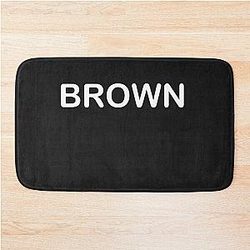 Brown Bath Mat