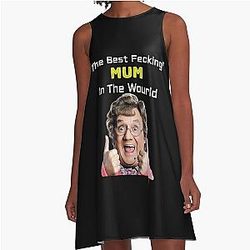 Special Present Top Selling Ms. Brown Boys Irish Sitcom A-Line Dress