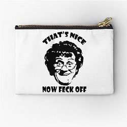 That's Nice Mrs Brown's Zipper Pouch