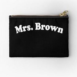 Mrs Brown Summer Bachelorette Party Zipper Pouch