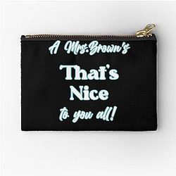 A Mrs. Brown's Nice Zipper Pouch