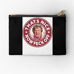 Lover Gift Mrs Brown's Boys That's Nice Now Feck Off Zipper Pouch