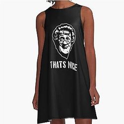 That's Nice Browns A-Line Dress
