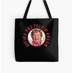 Lover Gifts Mrs Brown's Boys Sarcastic Vintage British All Over Print Tote Bag