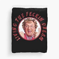 Lover Gifts Mrs Brown's Sarcastic Vintage British Duvet Cover