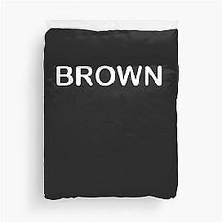 Brown Duvet Cover