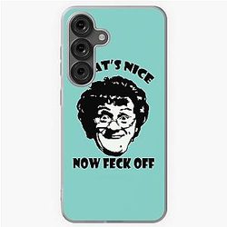 Mrs. Brown's Boy Funny Art Design for Samsung Galaxy Soft Case