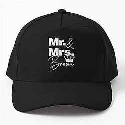 We are Mr and Mrs Brown Family Baseball Cap
