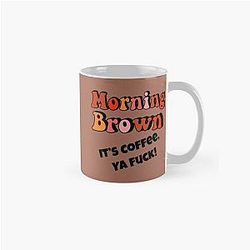 Morning Brown Aunty Donna Fitted Classic Mug
