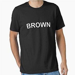 Name Brown Essential T Shirt