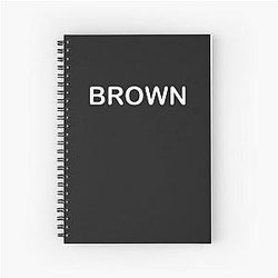 Brown Notebook