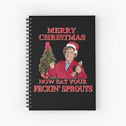 More Than Awesome Mrs Brown Boys Hoody Happy New Year Sweater Joker Spiral Notebook