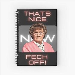 Mrs. Brown's Boy, That's Nice Spiral Notebook