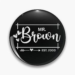 Mr. Brown Estimated 2000 Wedding Anniversary Gift for Him